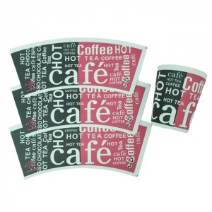 High Quality 150gsm Pe Coated Paper Cup Fan for Coffee Cup