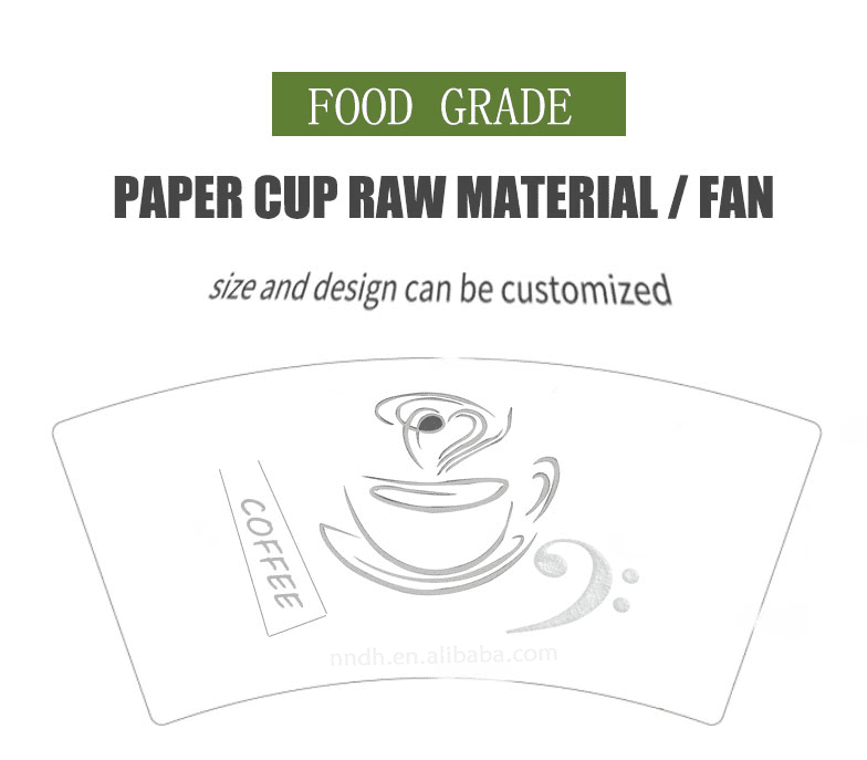 food grade paper cup material
