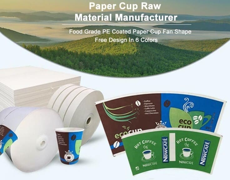cup paper raw materials
