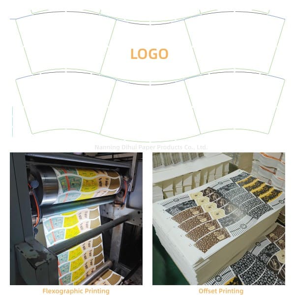 Flexographic and Offset Printing for Paper Cup Raw Material