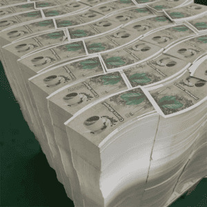 printed cup fan sheets