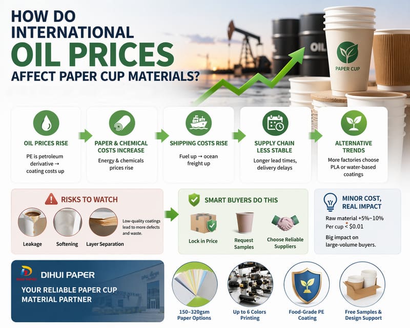 Petroleum Impacts Paper Cup Materials
